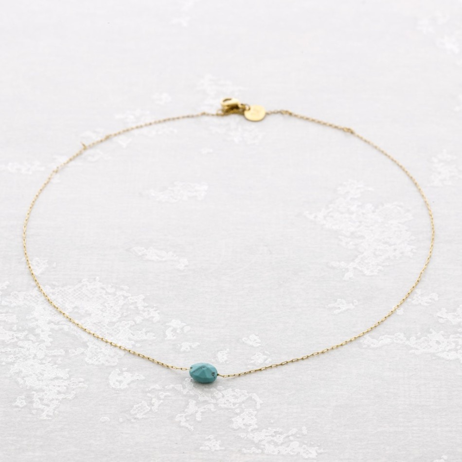 COLLAR PIEDRA ACERO