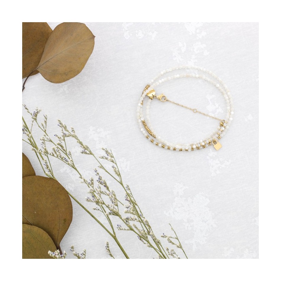 PULSERA NÁCAR ACERO