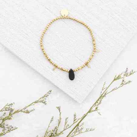 STONE STEEL BRACELET