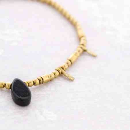 STONE STEEL BRACELET