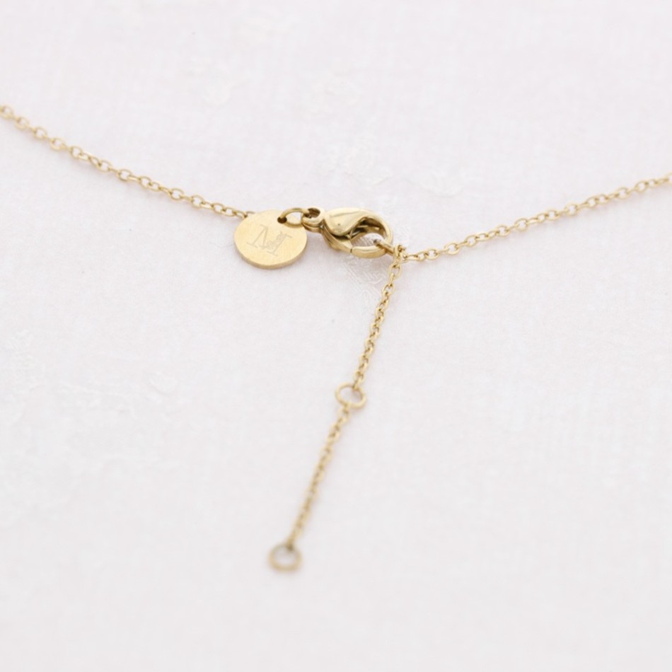 COLLAR PERLAS ACERO