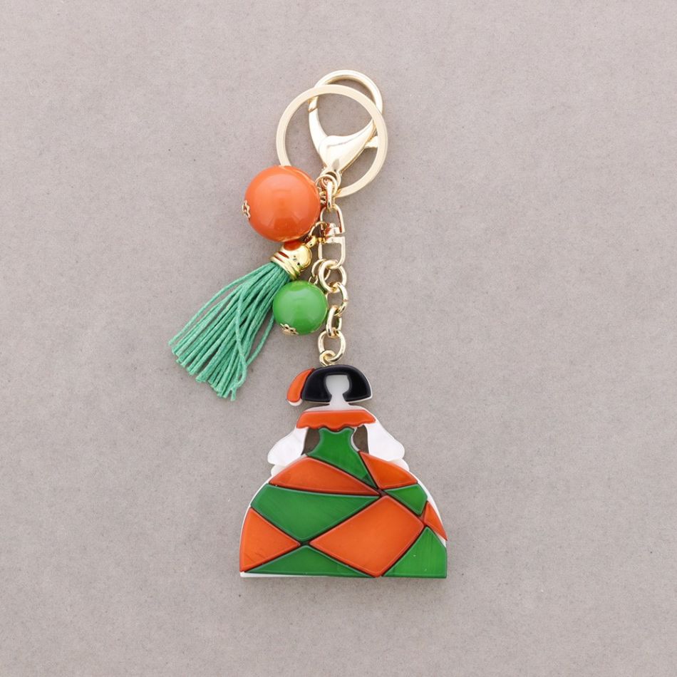 MENINA RESIN KEYCHAIN