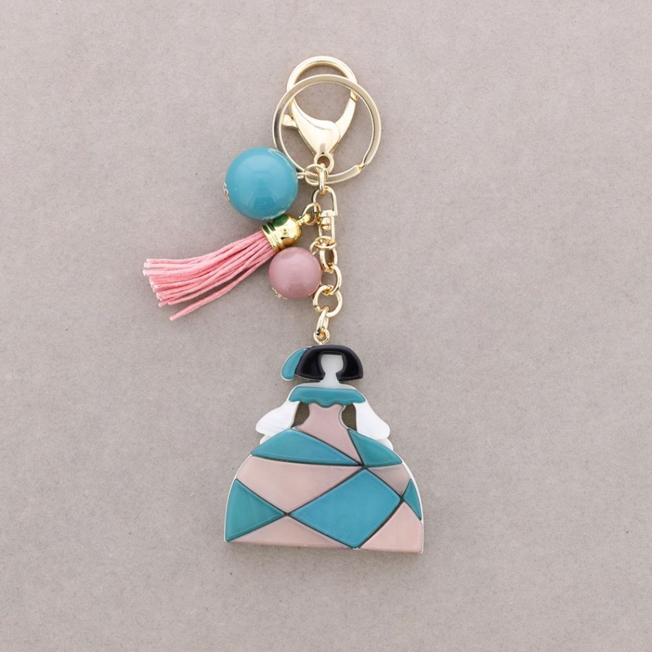 MENINA RESIN KEYCHAIN