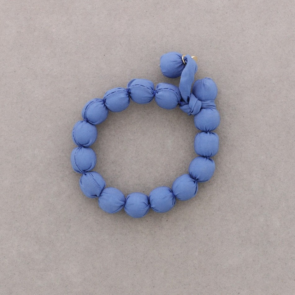 PULSERA BOLAS REVESTIDAS