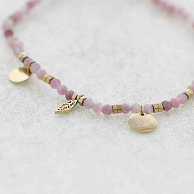 STEEL LEAF BRACELET