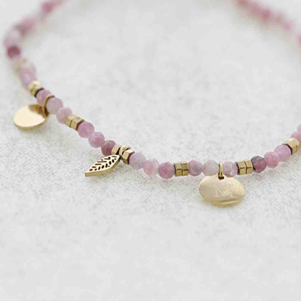 STEEL LEAF BRACELET