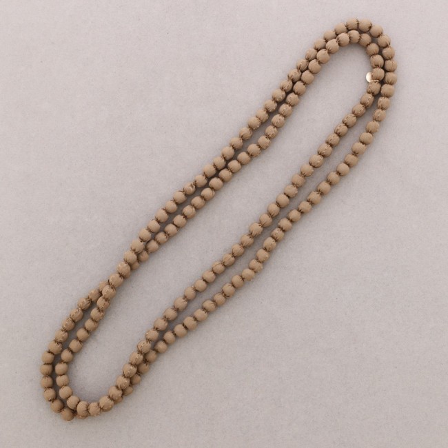 LONG COATED BALL NECKLACE 8MM*1.5M