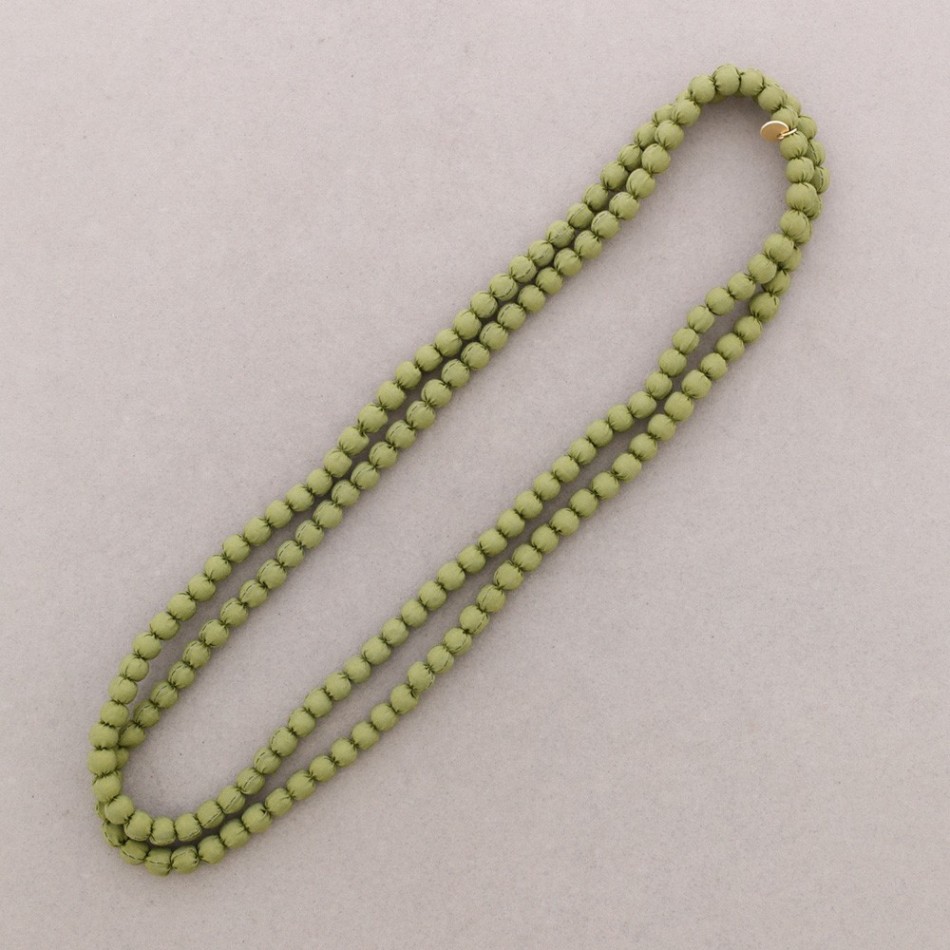 COLLAR LARGO BOLAS REVESTIDAS 8MM*1,5M