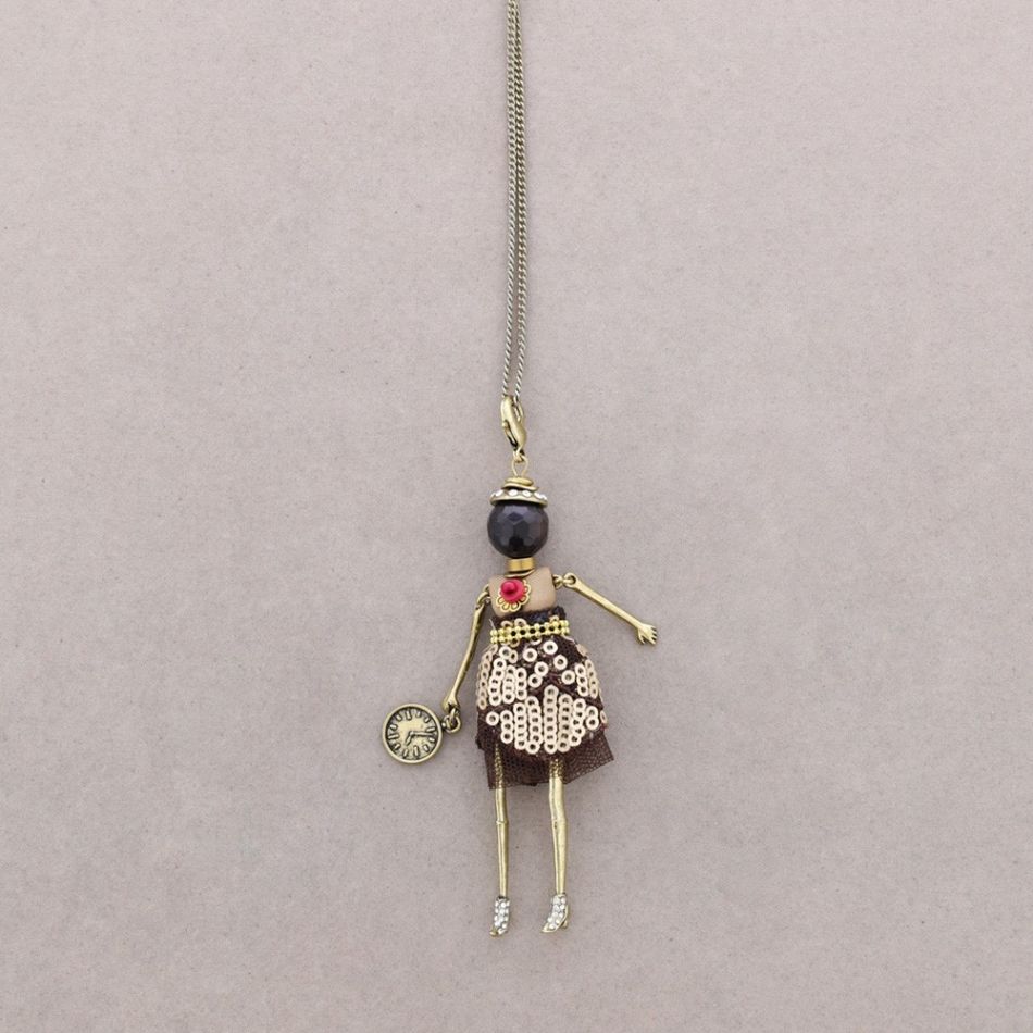 LONG PENDANT NECKLACE DOLL