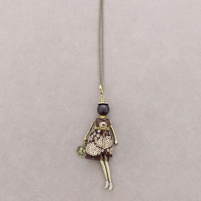 LONG PENDANT NECKLACE DOLL