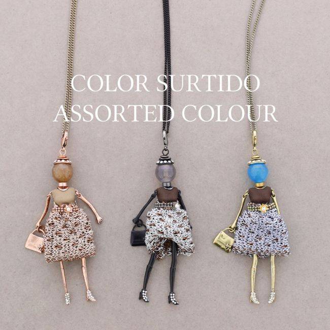 COLLAR LARGO COLG. MUÑECA