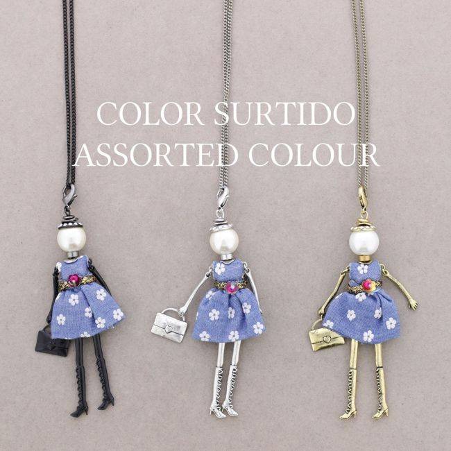 COLLAR LARGO COLG. MUÑECA