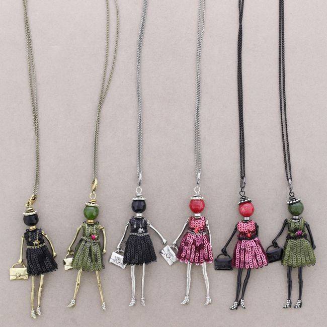 COLLAR LARGO COLG. MUÑECA