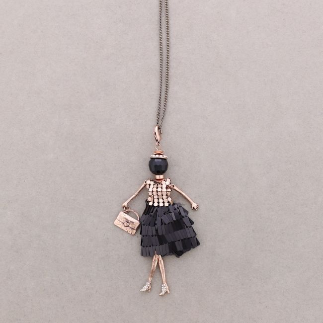 LONG PENDANT NECKLACE DOLL