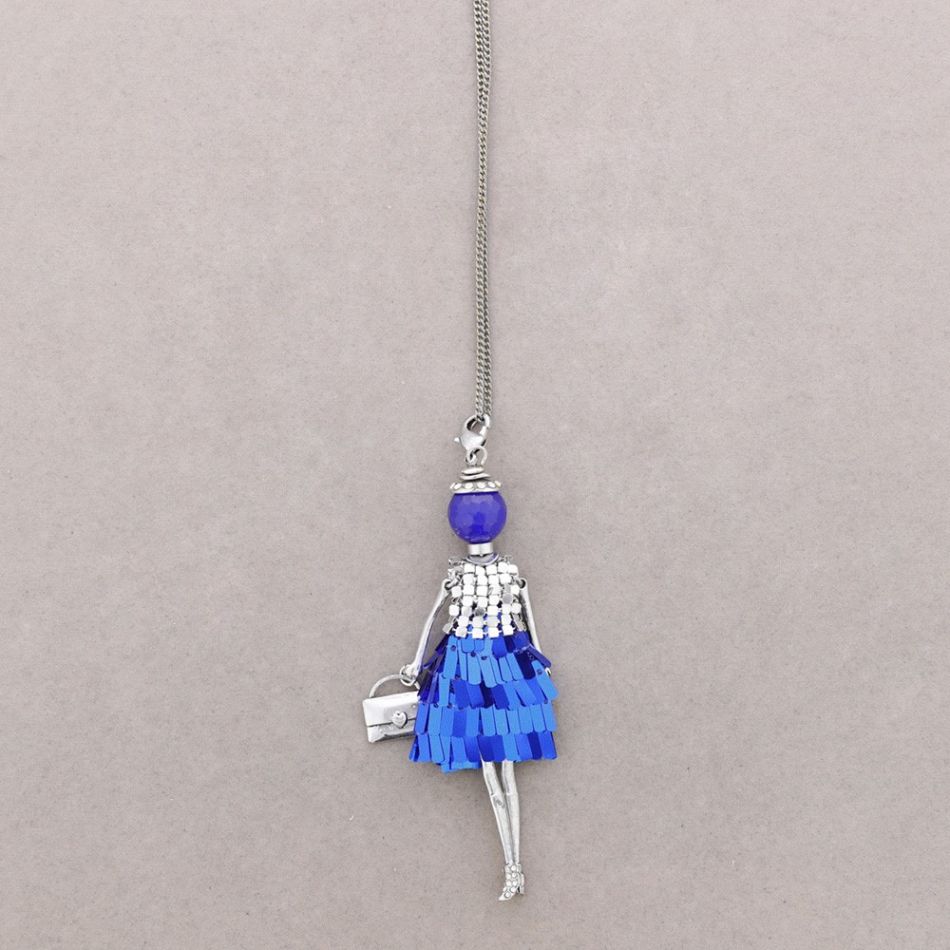 LONG PENDANT NECKLACE DOLL