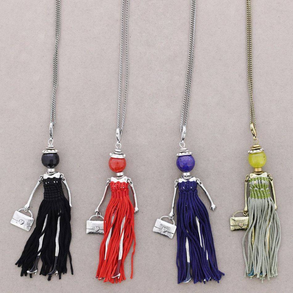 COLLAR LARGO COLG. MUÑECA