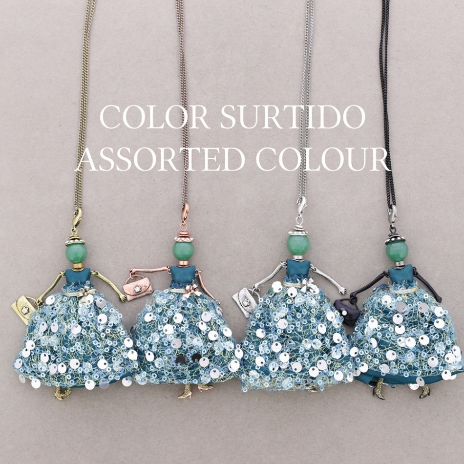 COLLAR LARGO COLG. MUÑECA