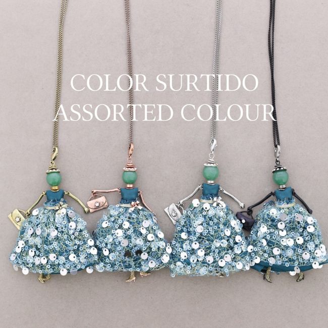 COLLAR LARGO COLG. MUÑECA