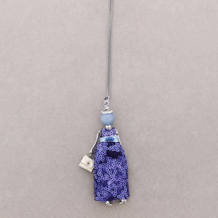 LONG PENDANT NECKLACE DOLL 2