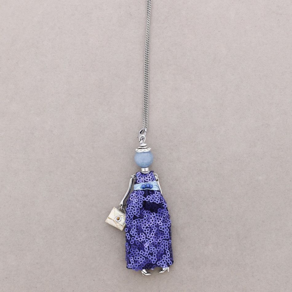 LONG PENDANT NECKLACE DOLL