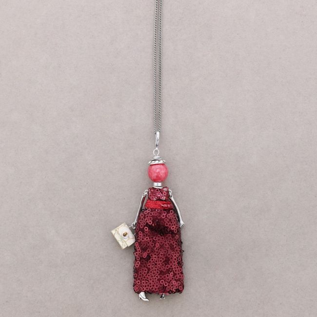 LONG PENDANT NECKLACE DOLL