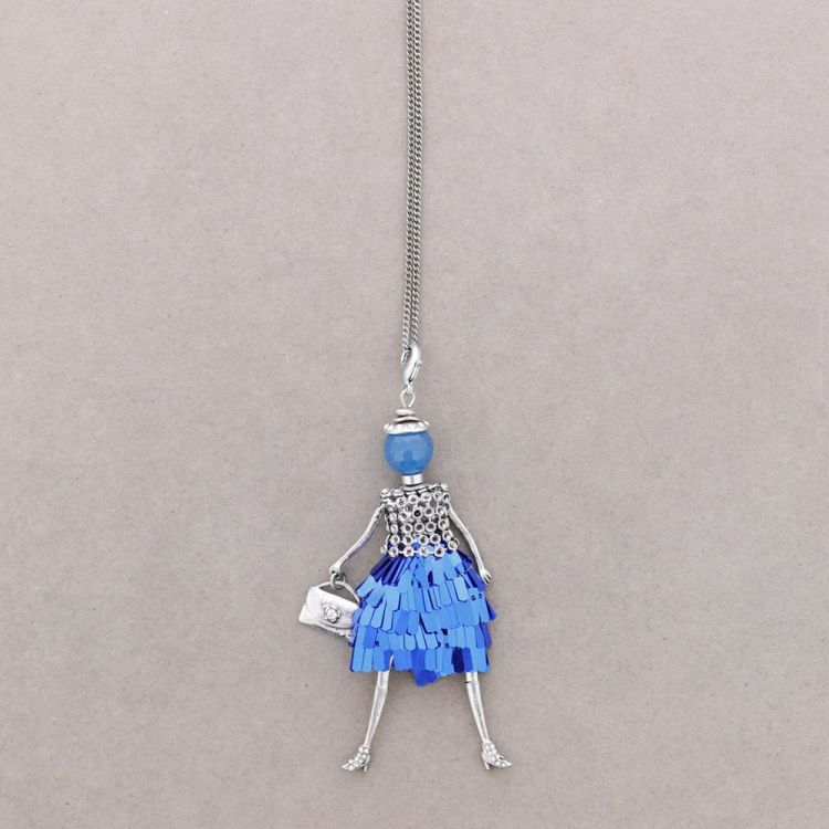 LONG PENDANT NECKLACE DOLL 2