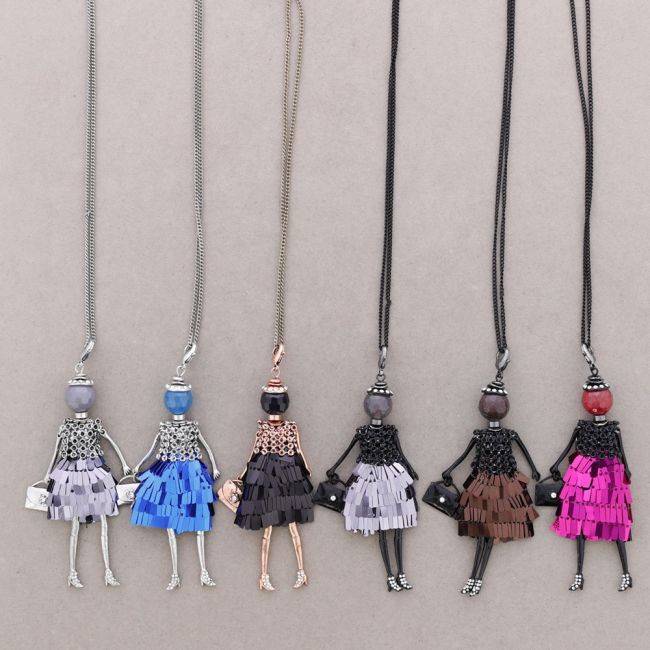 COLLAR LARGO COLG. MUÑECA
