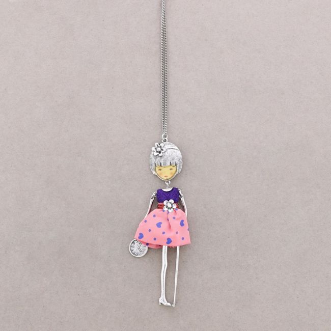 LONG PENDANT NECKLACE CARINE DOLL