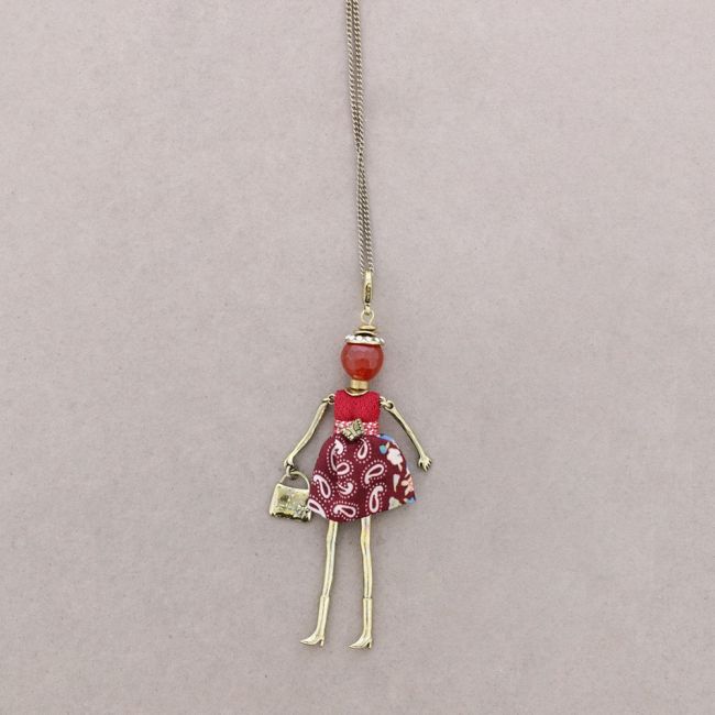 LONG PENDANT NECKLACE DOLL
