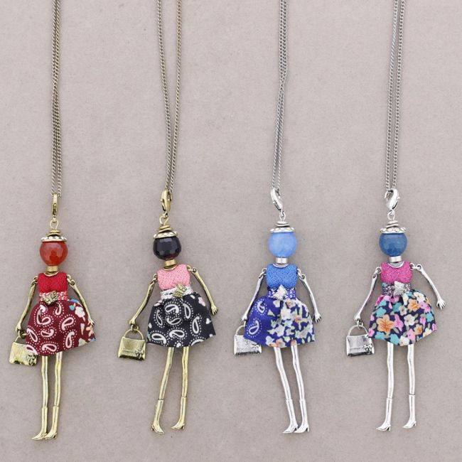 COLLAR LARGO COLG. MUÑECA