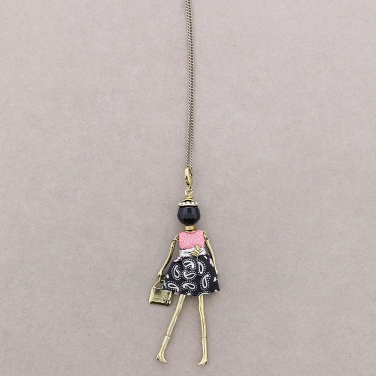 LONG PENDANT NECKLACE DOLL 2