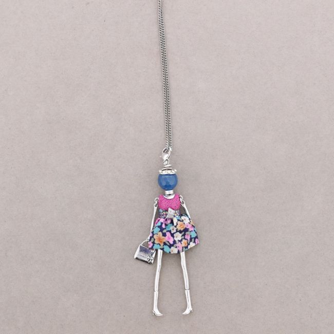 LONG PENDANT NECKLACE DOLL
