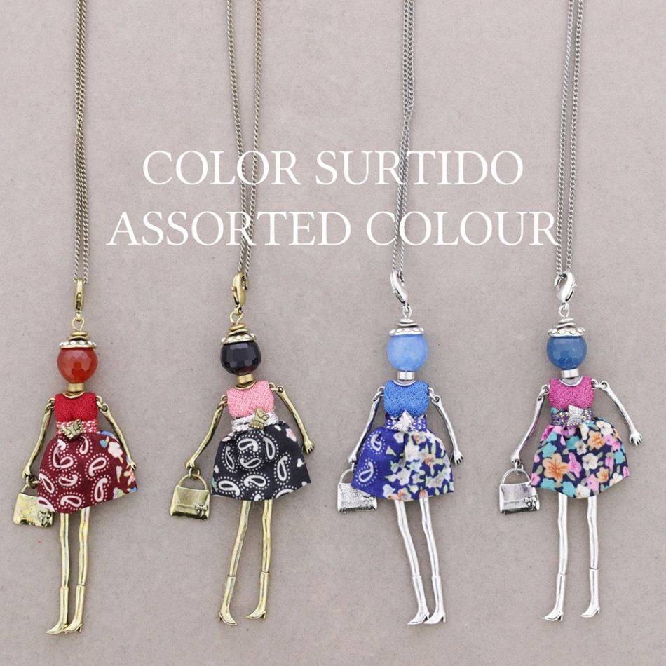 LONG PENDANT NECKLACE DOLL