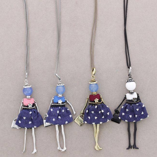 COLLAR LARGO COLG. MUÑECA