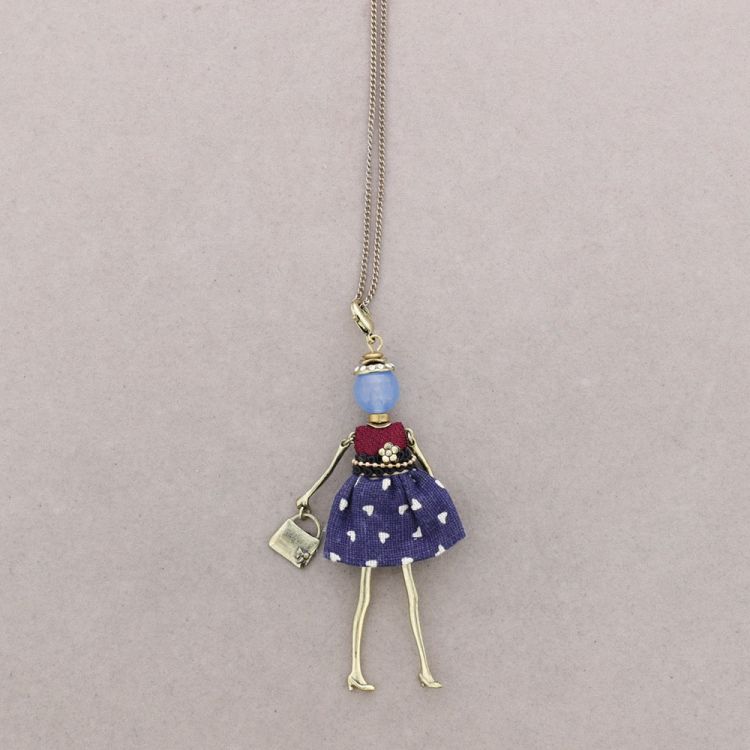 LONG PENDANT NECKLACE DOLL