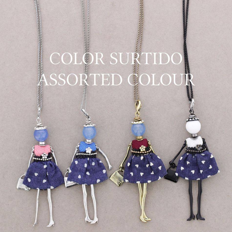LONG PENDANT NECKLACE DOLL