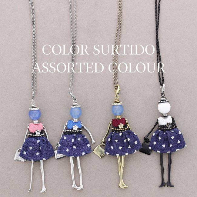 LONG PENDANT NECKLACE DOLL