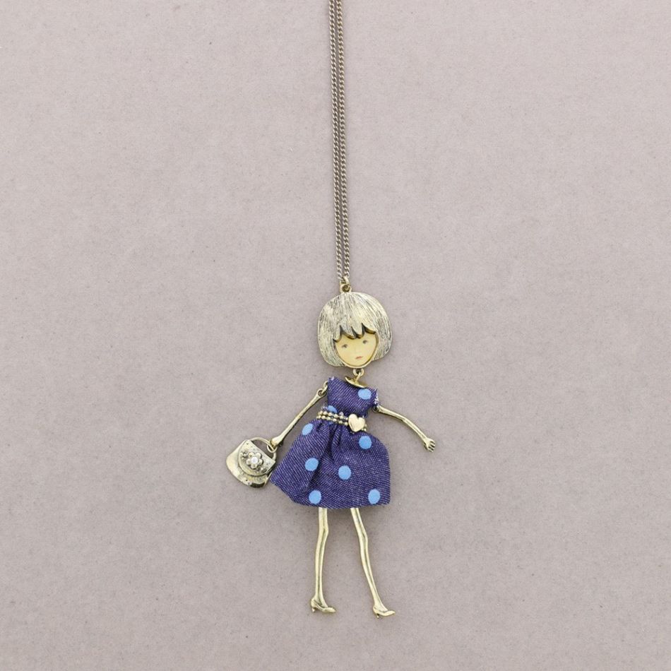 CARINA DOLL LONG NECKLACE