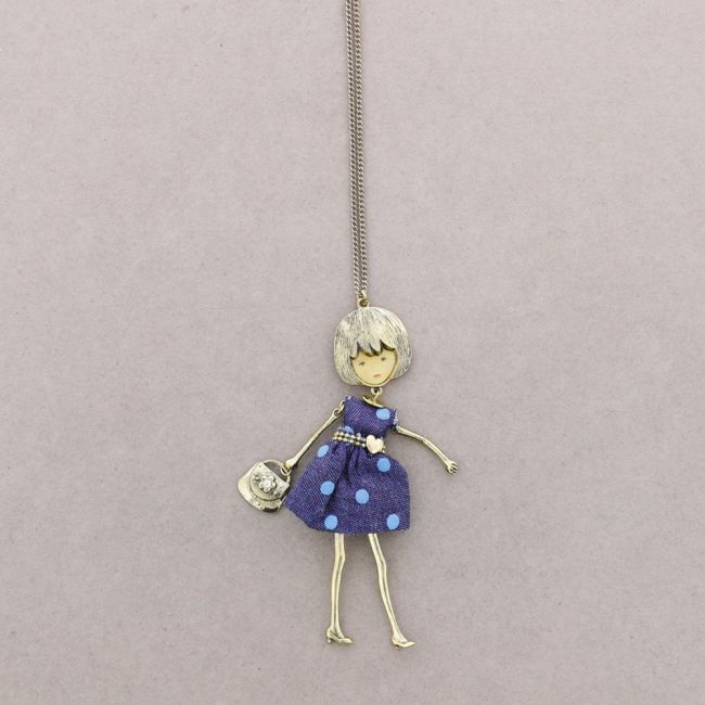 CARINA DOLL LONG NECKLACE