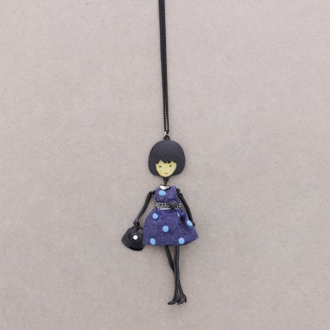 CARINA DOLL LONG NECKLACE