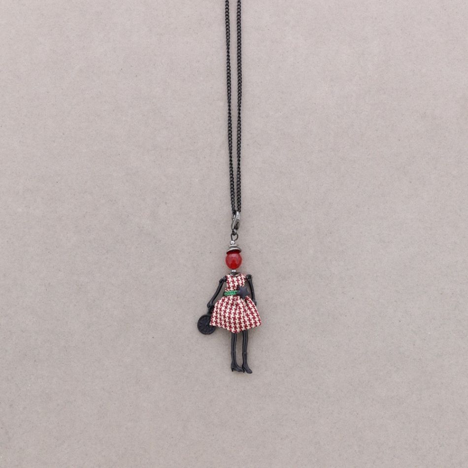 PENDANT DOLL SHORT NECKLACE