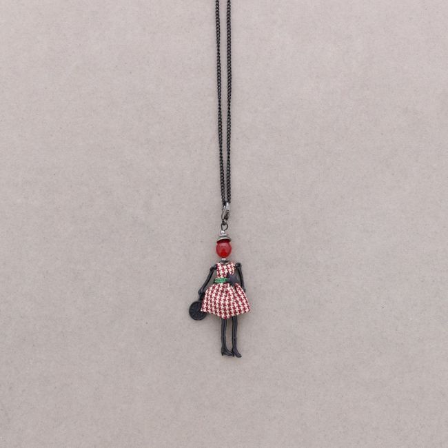 PENDANT DOLL SHORT NECKLACE