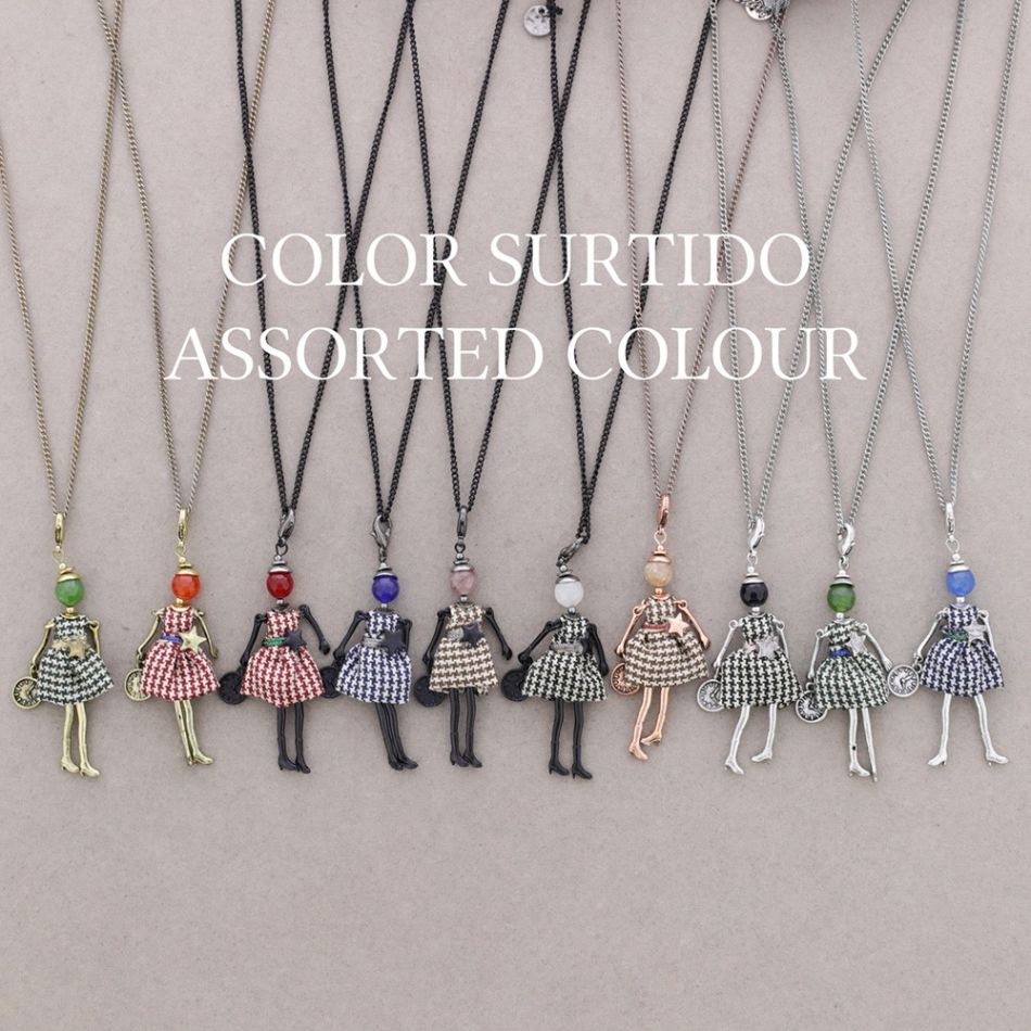 PENDANT DOLL SHORT NECKLACE