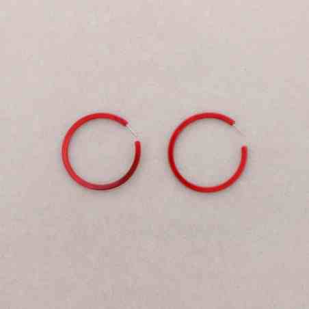 PENDIENTES ARO RESINA