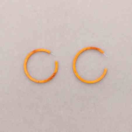 PENDIENTES ARO RESINA