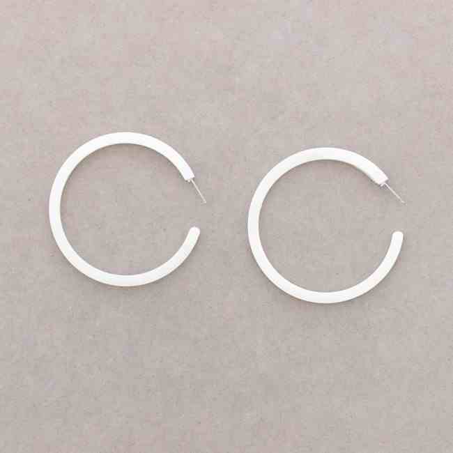 PENDIENTES ARO RESINA