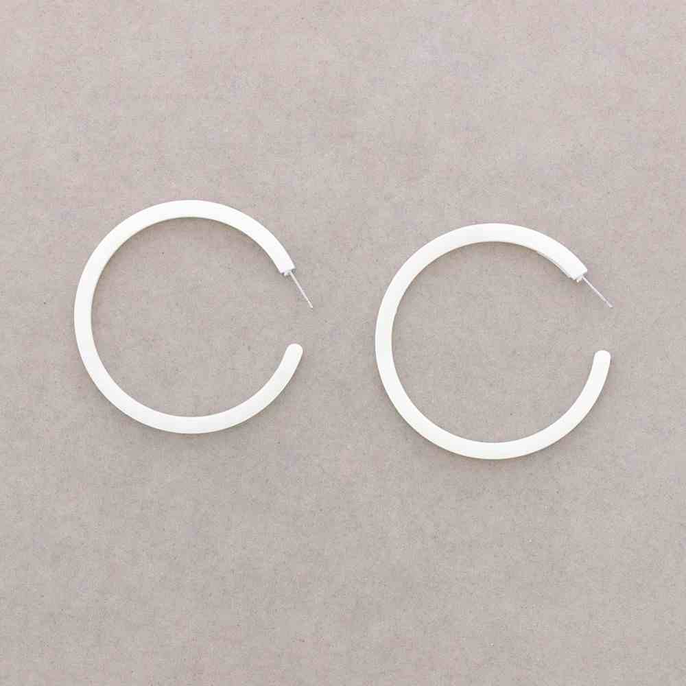 PENDIENTES ARO RESINA