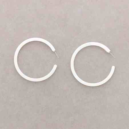 PENDIENTES ARO RESINA
