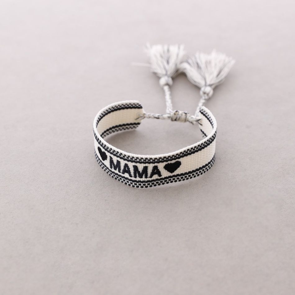 PULSERA MACRAMÉ MAMA