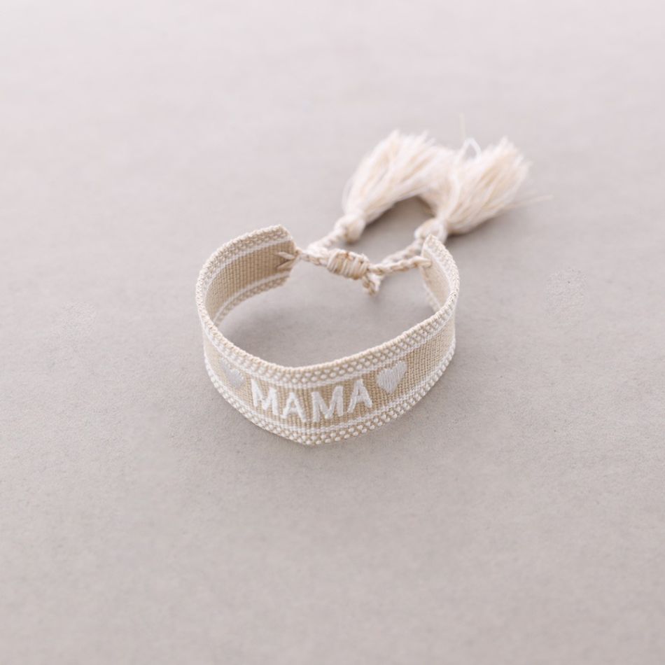 PULSERA MACRAMÉ MAMA